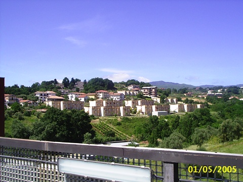 Collina di Arcavacata vista da Ponte