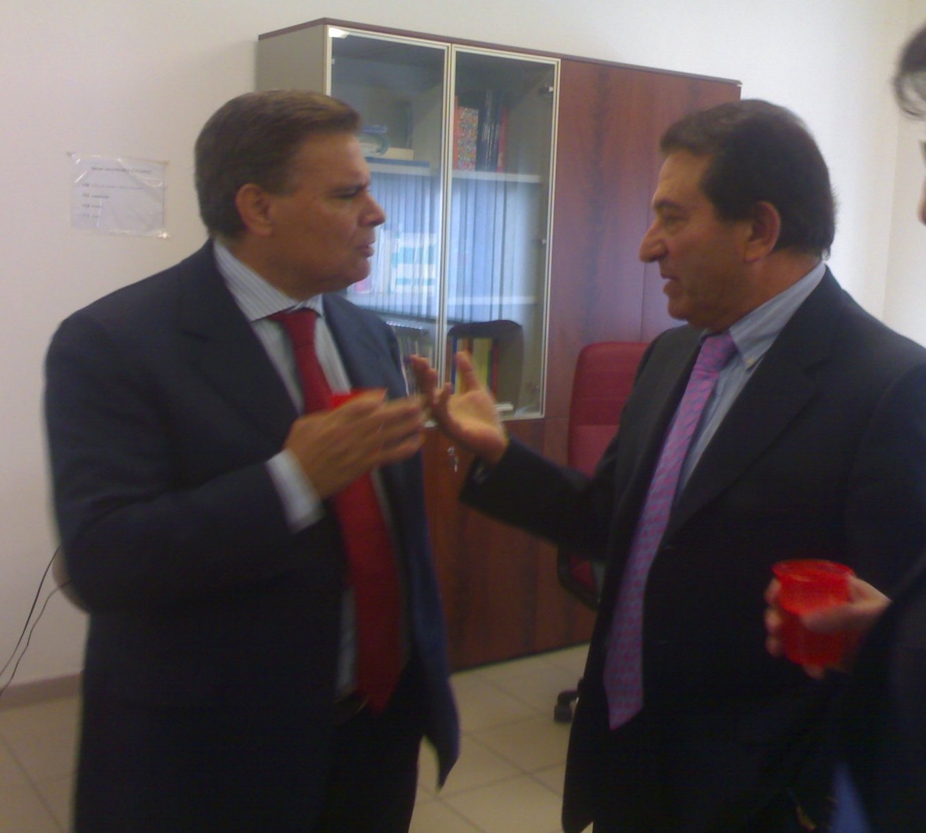 Pietro Ruffolo e Antonio Scalcione