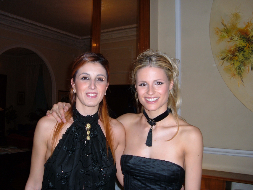 Vera Stella con Michelle Hunziker