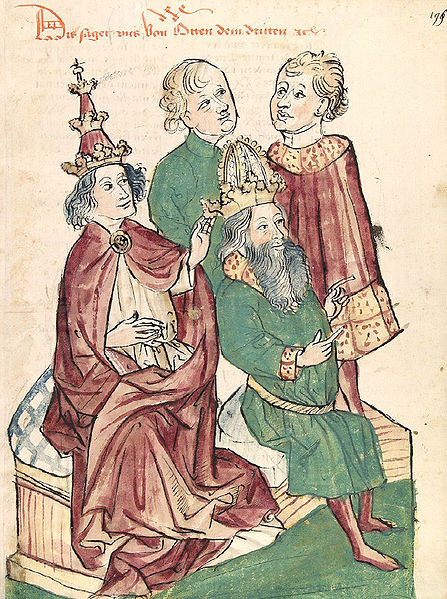 Ottone III e Papa Gregorio V