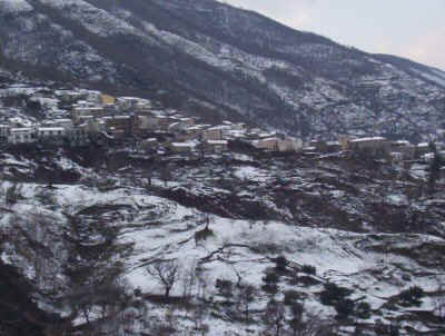 Cavallerizzo sotto la neve, 8 marzo 2005